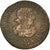 Coin, France, Louis XIII, Double tournois, buste laurée et drapé, Double