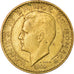 Munten, Monaco, Rainier III, 10 Francs, 1950, ZF+, Aluminum-Bronze, KM:130