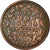 Moneta, Insediamenti dello Stretto, Victoria, Cent, 1862, MB, Rame, KM:6