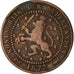 Moeda, Países Baixos, William III, Cent, 1877, VF(30-35), Bronze, KM:107.1