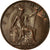 Moneta, Wielka Brytania, George V, Farthing, 1922, EF(40-45), Bronze, KM:808.2