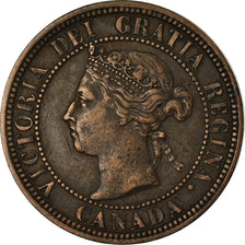 Moneda, Canadá, Victoria, Cent, 1882, Royal Canadian Mint, BC+, Bronce, KM:7