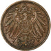 Moneta, GERMANIA - IMPERO, Wilhelm II, Pfennig, 1913, Berlin, BB, Rame, KM:10