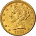 Moneta, Stati Uniti, Coronet Head, $5, Half Eagle, 1885, U.S. Mint