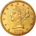 Moneta, Stati Uniti, Coronet Head, $10, Eagle, 1879, U.S. Mint, San Francisco