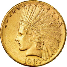 Münze, Vereinigte Staaten, Indian Head, $10, Eagle, 1910, U.S. Mint, Denver