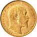 Coin, Great Britain, Edward VII, Sovereign, 1908, AU(55-58), Gold, KM:805