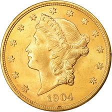 Münze, Vereinigte Staaten, Liberty Head, $20, Double Eagle, 1904, U.S. Mint