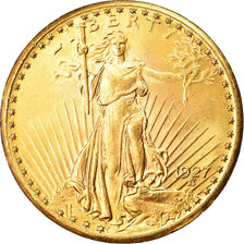 Monnaie, États-Unis, Saint-Gaudens, $20, Double Eagle, 1927, U.S. Mint