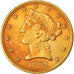 Moneta, Stati Uniti, Coronet Head, $5, Half Eagle, 1899, U.S. Mint