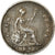 Moneta, Gran Bretagna, Victoria, 4 Pence, Groat, 1843, BB, Argento, KM:731.1