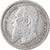 Munten, België, Leopold II, 2 Francs, 2 Frank, 1909, ZF, Zilver, KM:59