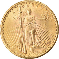 Moneta, Stati Uniti, Saint-Gaudens, $20, Double Eagle, 1928, Philadelphia, SPL