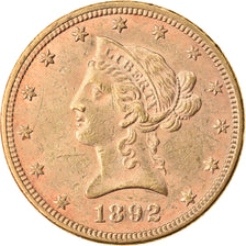 Moneta, Stati Uniti, Coronet Head, $10, Eagle, 1892, U.S. Mint, Philadelphia