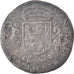 Coin, Spanish Netherlands, Philip II, 5 sols Robustus, 1585, Antwerp, Extremely