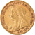 Moneda, Gran Bretaña, Victoria, 1/2 Sovereign, 1900, London, MBC, Oro, KM:784