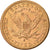 Coin, United States, Coronet Head, $5, Half Eagle, 1886, U.S. Mint, San