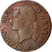 Coin, France, Louis XVI, Liard, Liard, 1783, Lille, EF(40-45), Copper