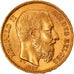 Moneta, Belgio, Leopold II, 20 Francs, 20 Frank, 1867, SPL-, Oro, KM:32