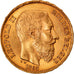 Moneta, Belgio, Leopold II, 20 Francs, 20 Frank, 1868, SPL-, Oro, KM:32