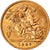 Moneda, Gran Bretaña, Edward VII, 1/2 Sovereign, 1907, MBC, Oro, KM:804