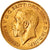 Moneda, Gran Bretaña, George V, 1/2 Sovereign, 1911, EBC, Oro, KM:819