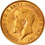 Moneda, Gran Bretaña, George V, 1/2 Sovereign, 1912, London, EBC, Oro, KM:819