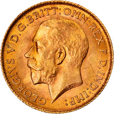 Munten, Groot Bretagne, George V, 1/2 Sovereign, 1914, London, PR, Goud, KM:819