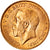 Moeda, Grã-Bretanha, George V, 1/2 Sovereign, 1915, London, MS(60-62), Dourado