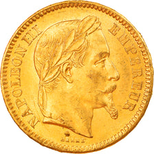 Munten, Frankrijk, Napoleon III, Napoléon III, 20 Francs, 1864, Strasbourg, PR