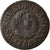 Moneta, Francia, Louis XIII, Denier Tournois, 1617, Paris, BB, Rame, CGKL:400