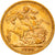 Moneda, Gran Bretaña, Victoria, Sovereign, 1872, London, MBC, Oro, KM:736.1