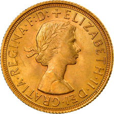 Munten, Groot Bretagne, Elizabeth II, Sovereign, 1958, PR, Goud, KM:908