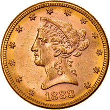 Moneda, Estados Unidos, Coronet Head, $10, Eagle, 1888, U.S. Mint, San