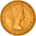 Monnaie, Grande-Bretagne, Elizabeth II, Sovereign, 1958, SPL, Or, KM:908