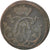 Moneda, Estados alemanes, COLOGNE, Clemens August, 1/4 St, 1745, BC+, Cobre