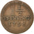 Monnaie, Etats allemands, MUNSTER, 1-1/2 Pfenning, 1758, TTB, Cuivre, KM:336