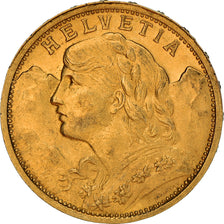 Münze, Schweiz, 20 Francs, 1899, Bern, VZ, Gold, KM:35.1