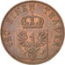 Moneda, Estados alemanes, PRUSSIA, Friedrich Wilhelm IV, 3 Pfennig, 1852