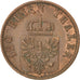 Coin, German States, PRUSSIA, Wilhelm I, 3 Pfennig, 1870, Berlin, AU(50-53)