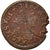 Moneta, Francia, Louis XIII, Double Tournois, 1639, Bordeaux, BB, Rame