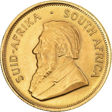 Moeda, África do Sul, 1/4 Krugerrand, 1982, MS(64), Dourado, KM:106