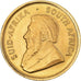 Moneta, Południowa Afryka, 1/4 Krugerrand, 1982, MS(64), Złoto, KM:106