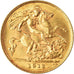 Moneta, Gran Bretagna, George V, 1/2 Sovereign, 1912, London, SPL-, Oro, KM:819