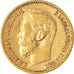 Moneta, Russia, Nicholas II, 5 Roubles, 1898, St. Petersburg, BB, Oro, KM:62