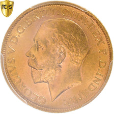 Moneta, Gran Bretagna, George V, Sovereign, 1912, PCGS, MS63, SPL, Oro, KM:820