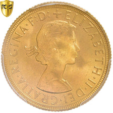 Moneta, Gran Bretagna, Elizabeth II, Sovereign, 1959, PCGS, MS66+, FDC, Oro