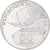 Moneda, Senegal, Leopold Sedar Senghor, 50 Francs, 1975, Proof, SC, Plata, KM:5
