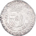 Monnaie, Pays-Bas espagnols, BRABANT, Philippe II, 1/2 Écu de Bourgogne, 1570