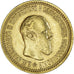 Moneda, Rusia, Alexander III, 5 Roubles, 1889, St. Petersburg, MBC+, Oro, KM:42